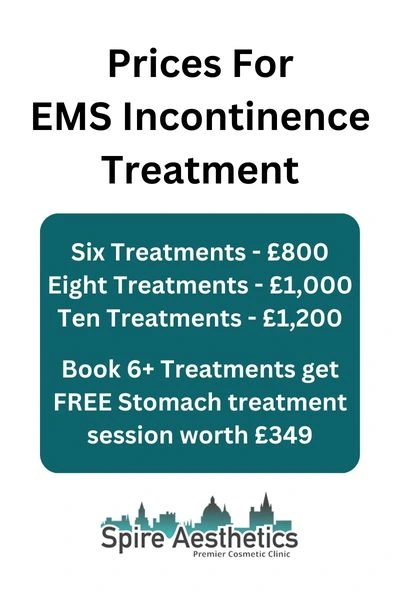 EMS Incontinence Treatment Prices Highworth