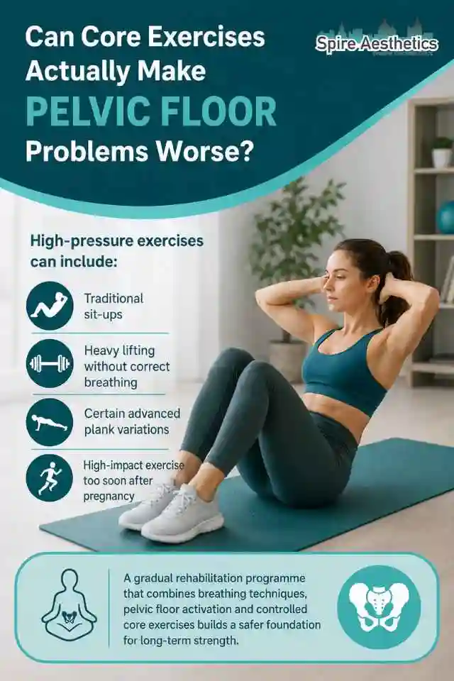 Can Strengthening Your Core Alone Actually Make Pelvic Floor Problems Worse Highworth?
